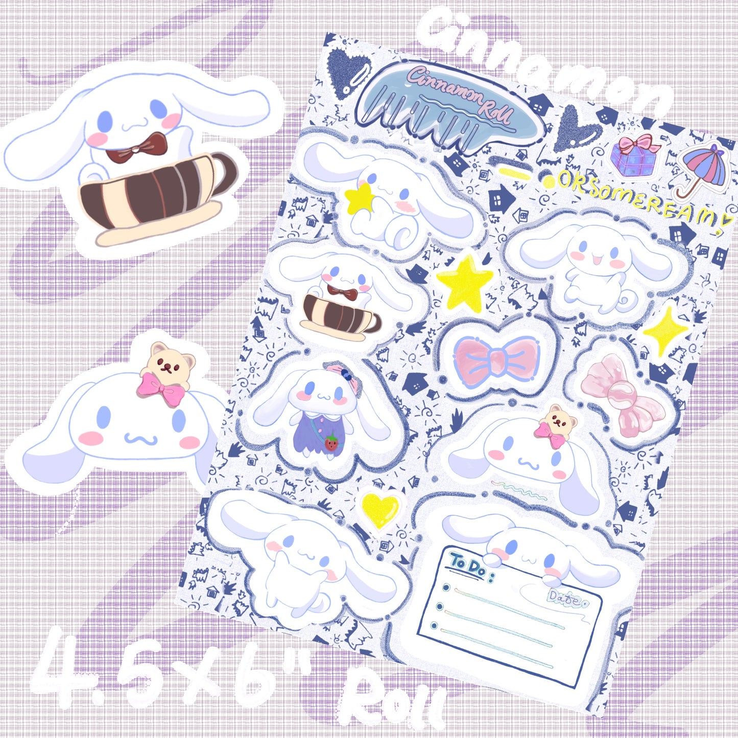 Cinnamonroll Sticker Sheet