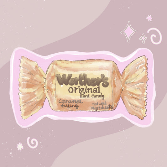 Werther’s Original Candy Die-Cut Sticker